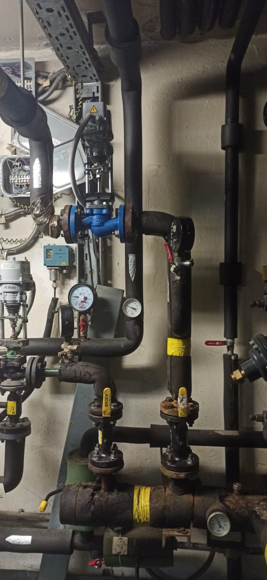 Регулирующий клапан с электроприводом для автоматизации ИТП в Москве